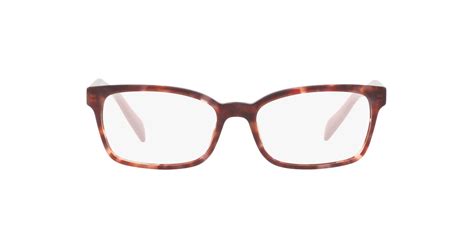 prada vpr28t|Prada VPR18T Rectangle Glasses .